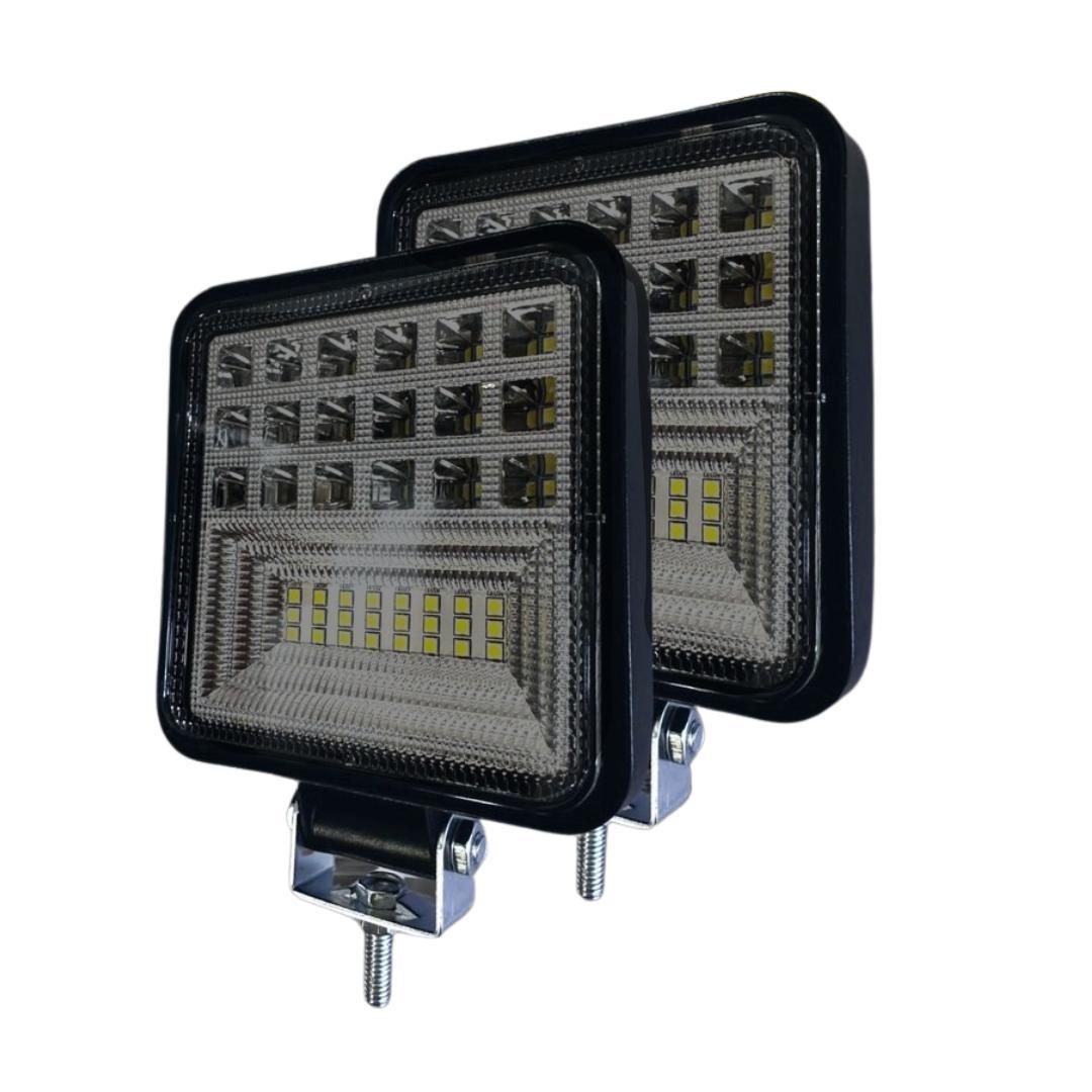 LED Халоген Със Строб Ефект 126W (42 LED)