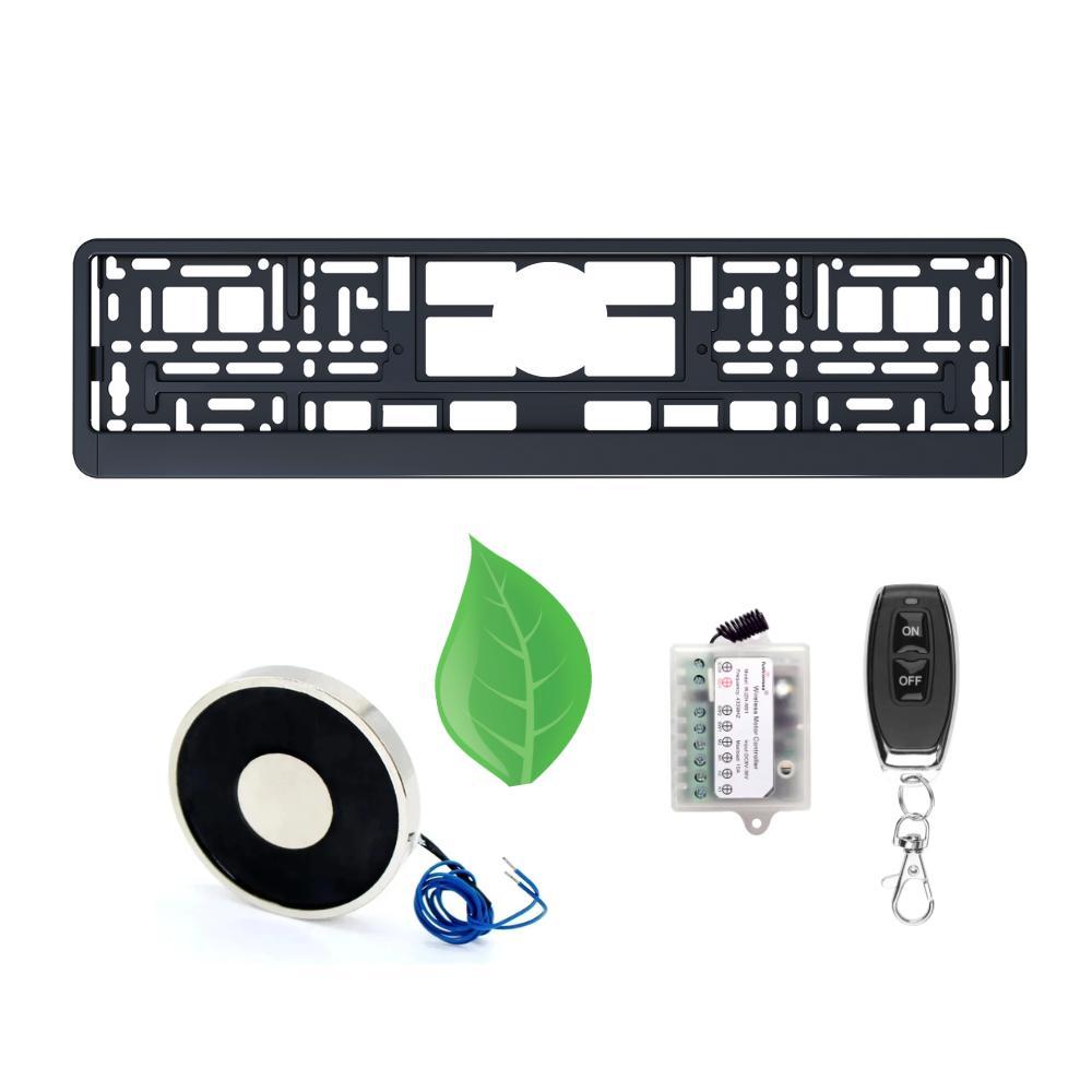Electromagnet for License Plate with Remote Control (MAG1000)