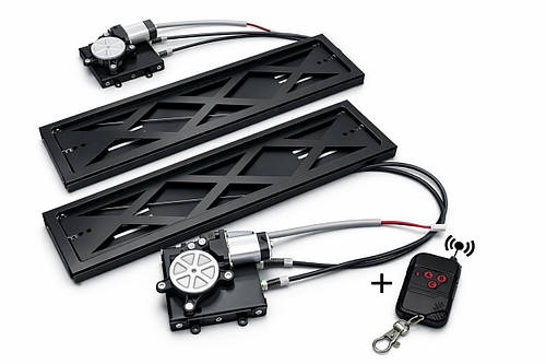 Reversing Number Plate Frame with Control and Indicator