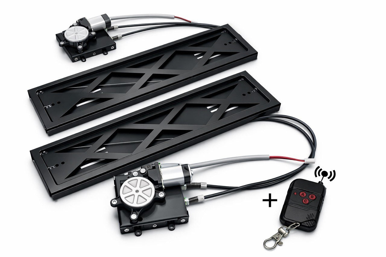 Reversing Number Plate Frame with Control and Indicator